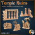 Temple Ruins Miniatures x5 image