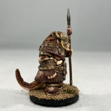 Picture of print of Pangolin Warrior  C