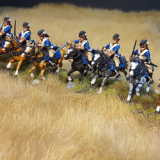 Picture of print of AWI Continental Light Dragoons