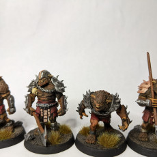 Picture of print of Bugbear Warband - Book of Beasts - Tabletop Miniatures (Pre-Supported)