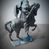 Spartan warrior on horseback image
