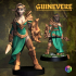 Female Fighter - Queen Guinevere - ( female  fighter with  Spear and shield ) image