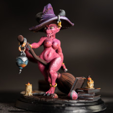 Picture of print of Kobold Astrology Witch