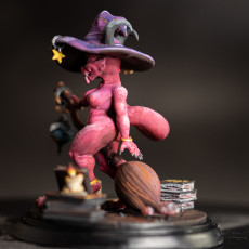 Picture of print of Kobold Astrology Witch