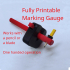 Marking Gauge - fully printable image