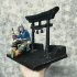 Japanese Torii Gate - Custom Base For Miniature - Figure image