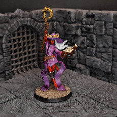 Picture of print of Nendra - Teifling High Mage - PRESUPPORTED - 32 mm scale