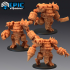 Steam Constructs Set / Steampunk Characters Collection / Pre-Supported image