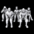 Scout Crew Seated Pack Miniatures image