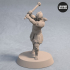 Soldiers of Nemis with Maces – Pose 2 – 3D printable miniature – STL file image