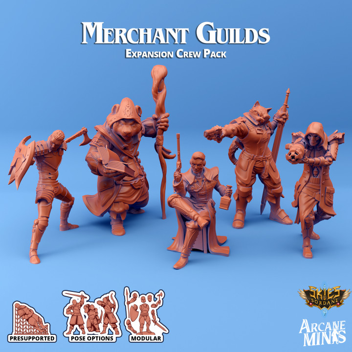 Merchant Guilds - Expansion Crew's Cover