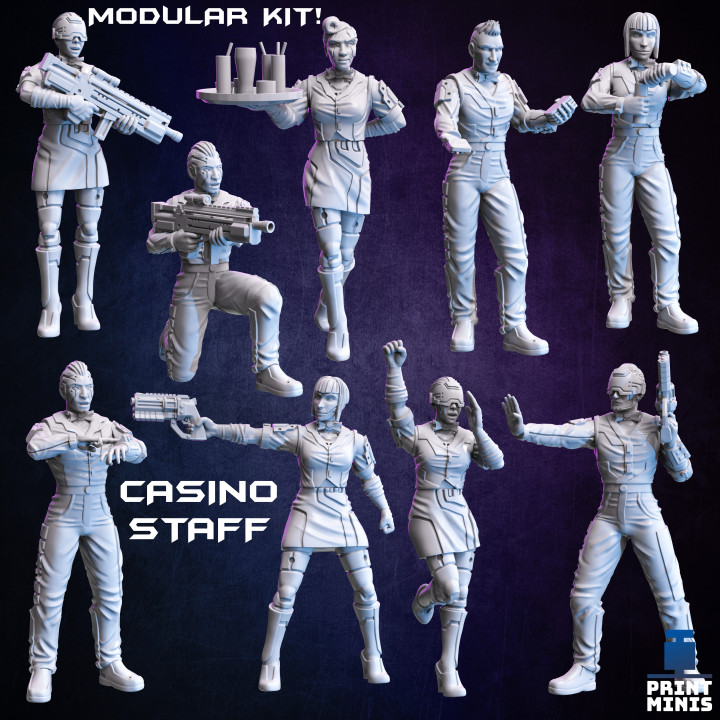 $9.99Casino and Bar Staff (modular) - Broken Chip Collection