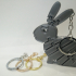 Flexi Rabbit Keychain image
