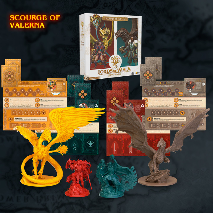 Print & Play - Scourge of Valerna's Cover