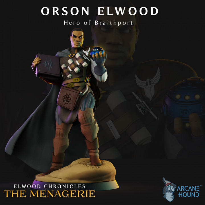 Archeologist Adventurer Orson Elwood - Pre-Supported's Cover