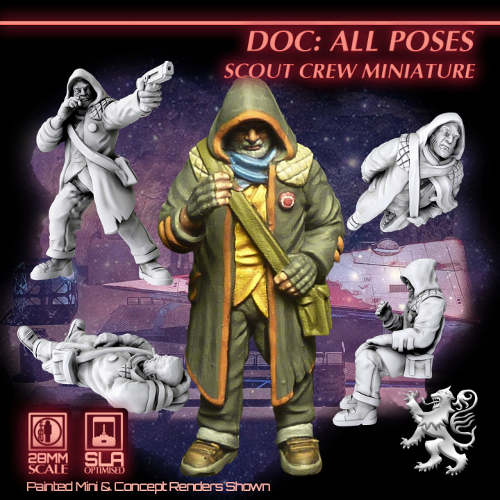 $10.00Doc: All Poses - Scout Crew Miniature