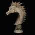 Green Dragon Bust Trophy image