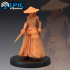 Warrior Monk Female Set / Samurai / Sword Fighter / Japanese Dynasty image