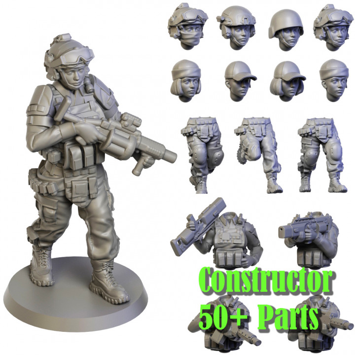 $15.00Army girl Constructor