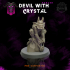 Devel with crystal image