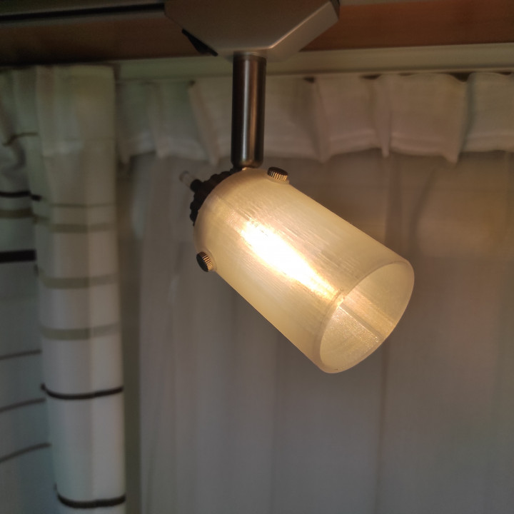 Replacement lampshade for Dethleffs Mobile Home