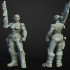 SCI-FI Miniature women soldier (Model 11) image