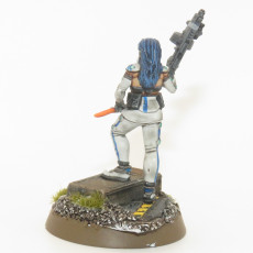 Picture of print of SCI-FI Miniature women soldier (Model 13)