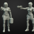 SCI-FI Miniature women soldier (Model 21) image