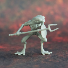 Picture of print of Bullywug - Tabletop Miniature (Pre-Supported)