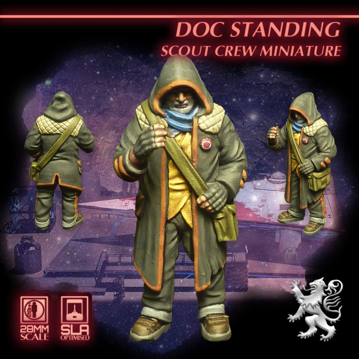 Doc Standing - Scout Crew Miniature's Cover