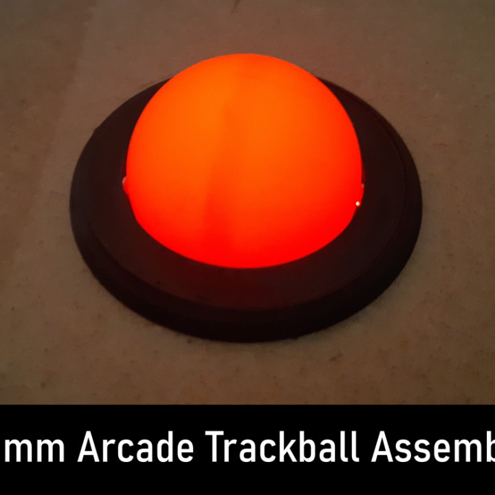 40mm Arcade Trackball Assembly