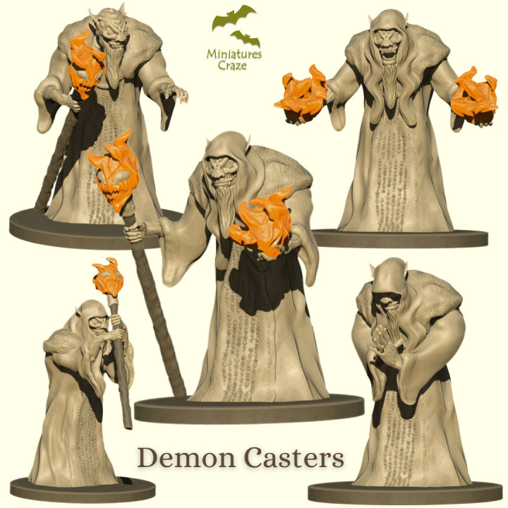 Demon Casters's Cover
