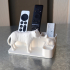 Tiger and cat remote holder image
