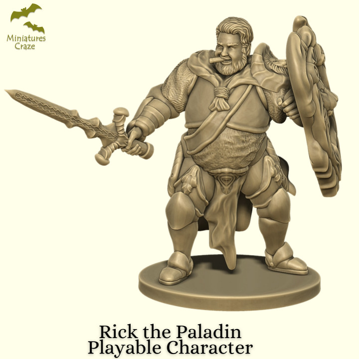 Rick the Paladin's Cover