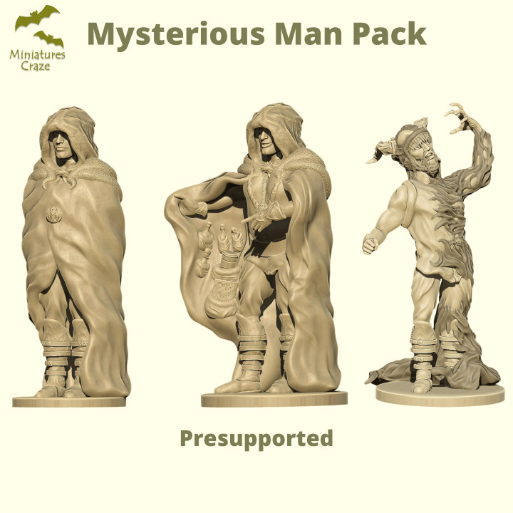 Mysterious Man Set's Cover