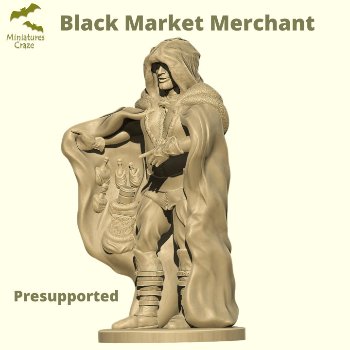 Black Market Merchant's Cover