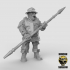 Zombie Town Guard with Spears (pre supported) image