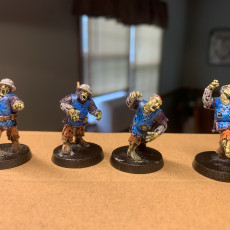 Picture of print of Zombie Town Guard unarmed (pre supported)