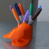 Friendly dinosaur pen holder image