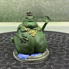 Picture of print of The Bullywug King