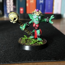 Picture of print of Goblin Witch (pre-supported included)