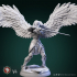 Valkyries set 6 miniatures 32mm pre-supported image