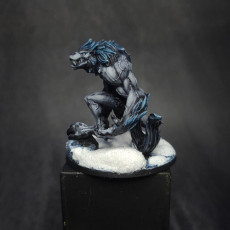 Picture of print of (L 0012) Male Werewolf (Large)