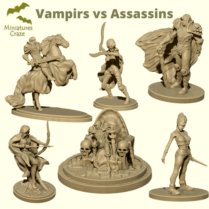 Vampires & Assassins's Cover