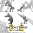 Spirit Weapon/Flying weapon Collection (Set of 4 x 32mm scale presupported miniatures) image