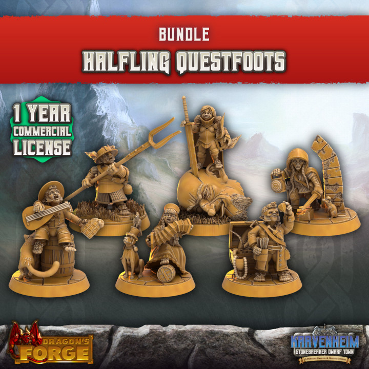 Halfling Questfoots x6 (1 Year License)'s Cover