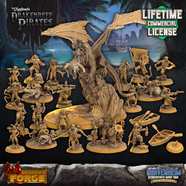 Drakenreef Pirates (Lifetime Commercial License)'s Cover