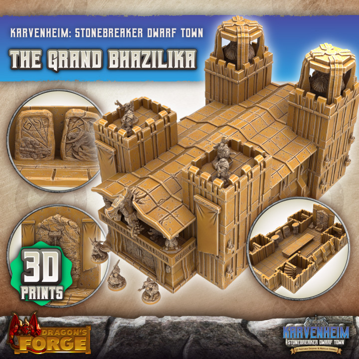 The Grand Bhazilika of Karvenheim (3D Prints)'s Cover