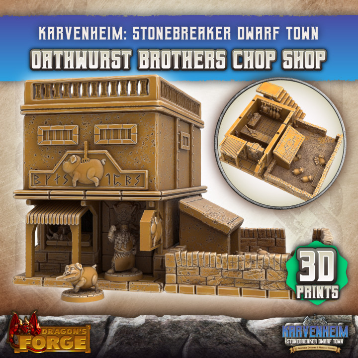 Oathwurst Brothers Chop Shop (3D Prints)'s Cover