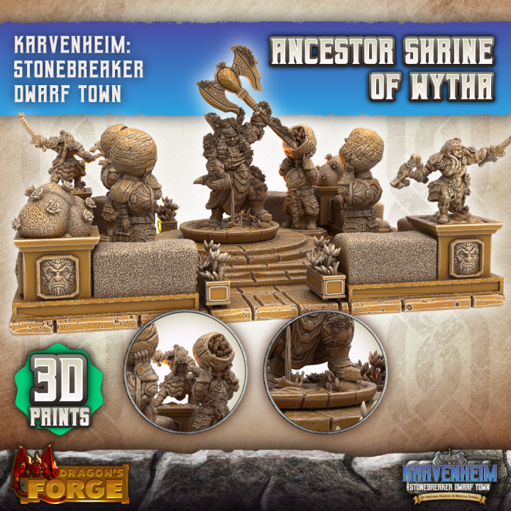 Ancestor Shrine of Wytha (3D Prints)'s Cover